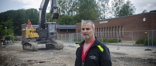 Oppebyskolan rivs i etapper – första delen nästan klar: "Snabbt och enkelt"