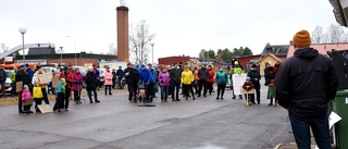 Över hundra personer demonstrerade mot gruva i Vittangi - stor oro för framtiden: "Vi tar vårat dricksvatten härifrån"