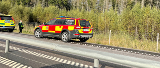 Två bilar inblandade i olycka nära Strångsjö – trafiken fick ledas om