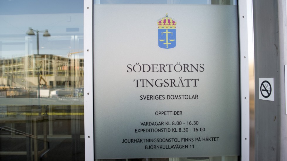 Södertörns tingsrätt i Huddinge kommun söder om Stockholm. Arkivbild.