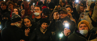 Massgripanden vid stödprotester för Navalnyj