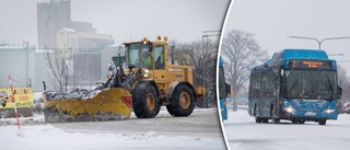 Så ser trafiken ut efter snökaoset