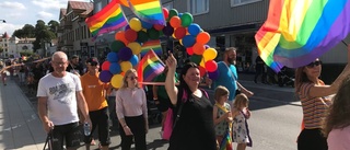 Tvåtusen tågade i Gnesta Pride