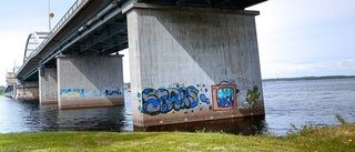 Mängder av stöldgods vid Bergnäsbron