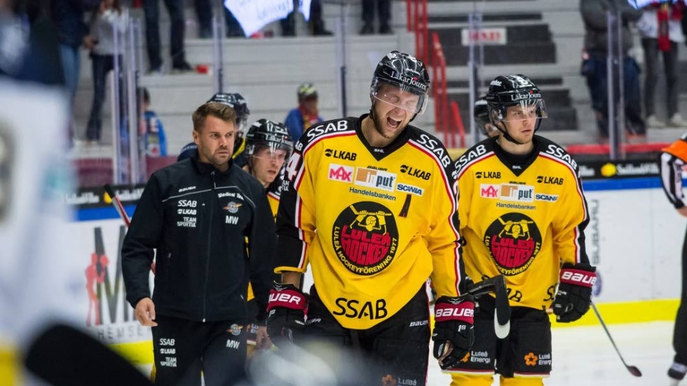 Skadad. Johan Harju är skadad i axeln och blir nu borta i flera veckor.
