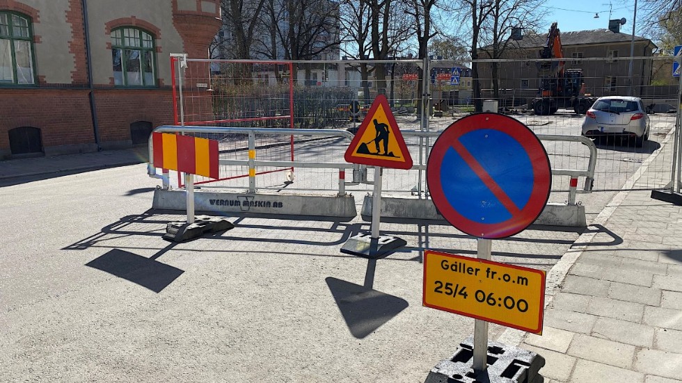 En del av Generalsgatan stängs av för trafik under tre veckors tid.