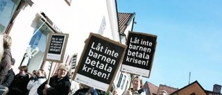 Demonstration och diskussion för de små