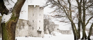 Så kallt var det på Gotland