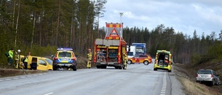 Trafikolycka längs E10