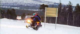 Skoterförare i Västerbotten avled efter olycka