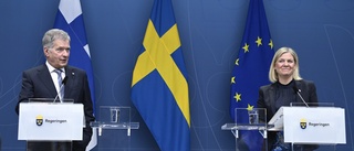 Sverige och Finland lämnar in ansökan på onsdag