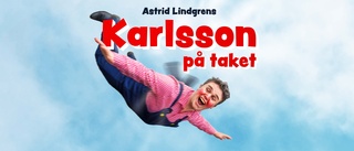 Karlsson på taket i Gamla Linköping