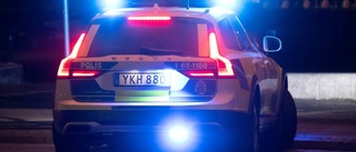 Misstänkt flydde till fots från polisen