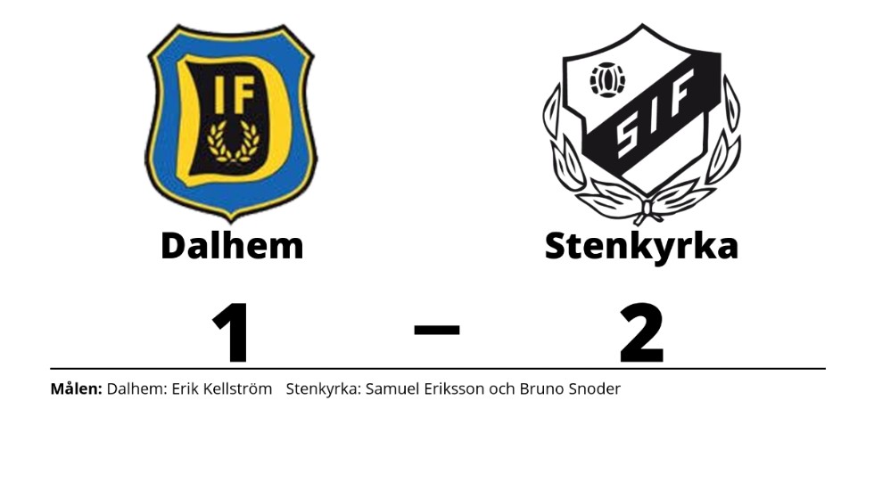 Dalhem IF förlorade mot Stenkyrka IF