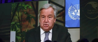 Guterres varnar för passivitet i klimatarbetet