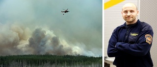 Gotlandshjälp vid storbranden