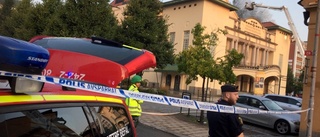 Svårsläckt brand i Stora Teatern