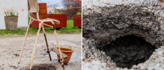 Slukhål upptäckt i Visby – nu har det spärrats av • "Fascinerande och obehagligt"