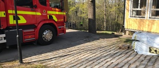 Räddningstjänsten släckte gräsbrand