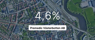 Resultatkurvan pekar nedåt för ägarna av sjukvårdsföretaget