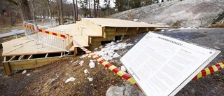 Nu är omstridda bygget vid Sigurdsristningen borta