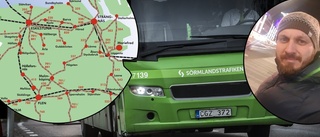 Nioåriga dottern fick inte kliva av bussen – tvingades gå 1,5 kilometer