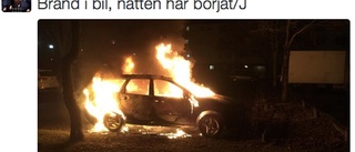 Bilbrand i Råbergstorp