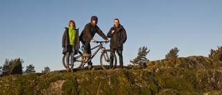 Uppmärkta leder ska få ut cyklister i skogen