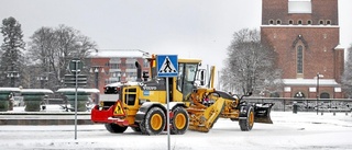 Dåligt snöröjt och sandat