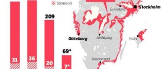 Få har smittats av TBE hittills i Sörmland