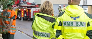 Lägenhetsbrand på Jägaregatan