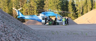 Drunkningstillbud – tonåring ramlade ner i vattenfylld bergtäkt