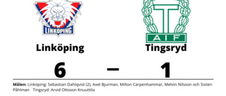 Klar seger för Linköping - vann med 6-1 mot Tingsryd