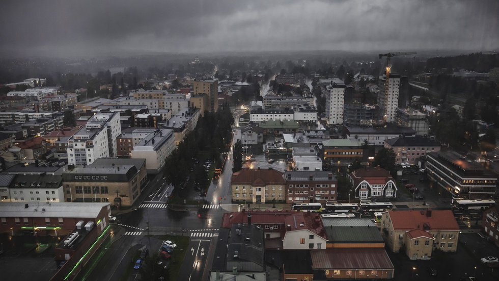 Stölden ägde rum i centrala Skellefteå.