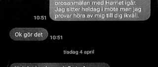 Hundratals sms mellan ordförande och anhållna pappan