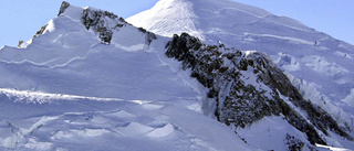 Mont Blanc två meter lägre