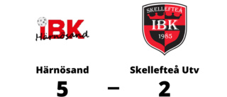 Skellefteå Utv höll inte hela matchen borta mot Härnösand