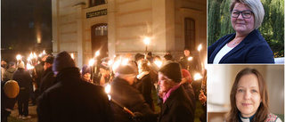 Ikväll samlas vi för demokrati och allas människovärde