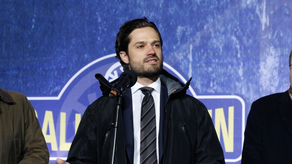Prins Carl Philip invigde officiellt Rally Sweden i Karlstad 2018. Ifjol var han på plats i Umeå och nu återvänder han i år. Arkivbild.