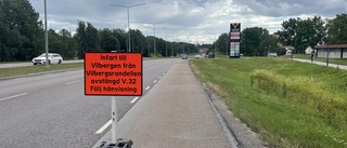 Arbete stoppar trafiken – ska vara klart till "marken"