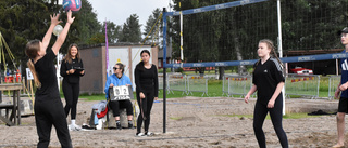 Beachvolleyfesten i Norsjö har startat