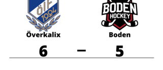 Överkalix avgjorde i straffläggningen hemma mot Boden