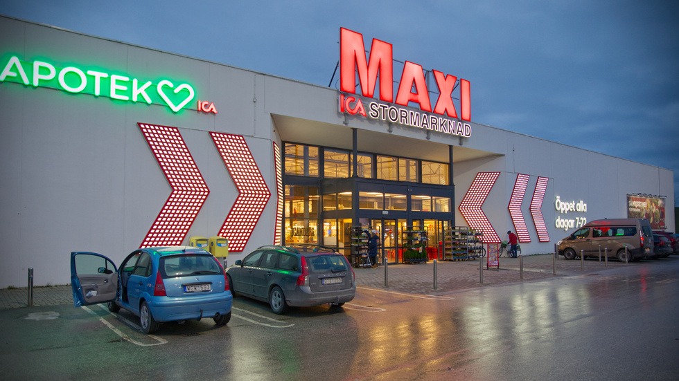 Ica Maxi i Visby.