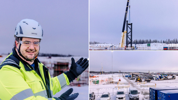 Stålverkets nya milstolpe – första stålet rest: "Symboliskt"