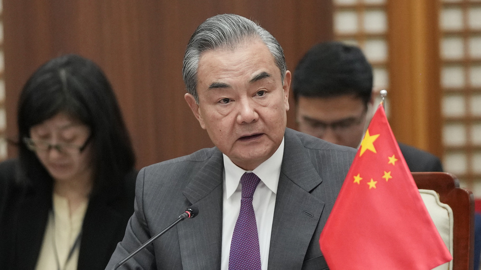 Kinas utrikesminister Wang Yi.