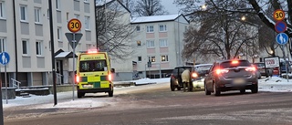 Inga personskador efter trafikolycka på Vrinnevigatan