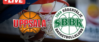 Uppsala basket mötte Södertälje – se reprisen här