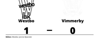 Vimmerby besegrade på bortaplan av Westbo