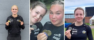 Medaljregn över Eskilstunafriidrottare på JSM