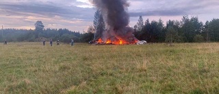 Wagnerchefen Prigozjin tros ha omkommit i flygkrasch